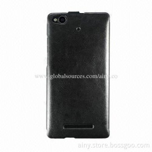 Ainy Natural Leather Case, Heat Setting Professional Design, for Fly IQ457 Quad